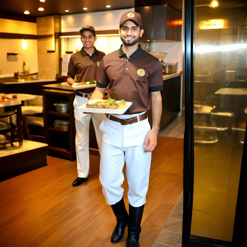 T-Shirts for Cafés & Lounges Uniforms Manufacturer